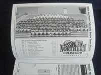 2005 OCT 29 FOOTBALL PROGRAM -UNIV NO. COLORADO VS FORT LEWIS COLLEGE - SP 1217J