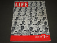 1939 JUNE 12 LIFE MAGAZINE - JUNE WEEK AT ANNAPOLIS COVER - L 134