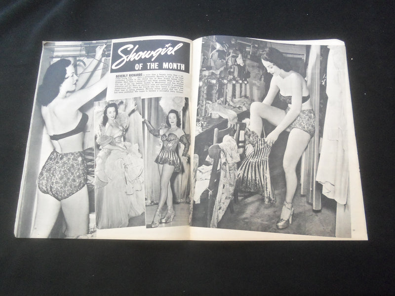 1950 MARCH LAFF MAGAZINE - NEVADA SMITH COVER - BUNNY YEAGER INSIDE - J 7782