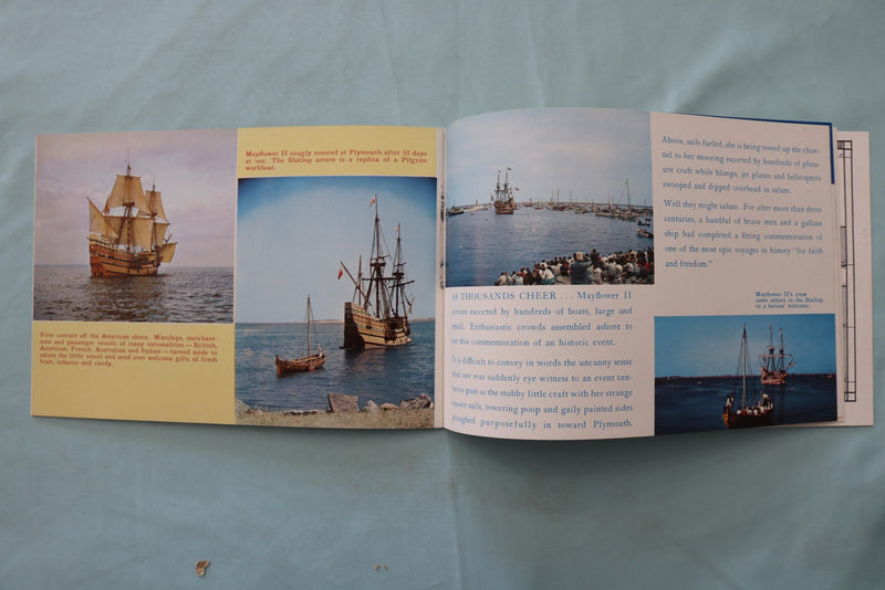 1960'S THE STORY OF MAYFLOWER II - OFFICIAL GUIDE BOOK - SOFTCOVER - K 3419