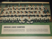 1962 NEW YORK YANKEES COLOROTO TEAM PHOTOS LOT - 10 PIECES - NP 9185