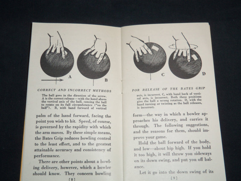 1940 BETTER BOWLING HOW IT'S DONE BOOK - 13TH EDITION - J 8651