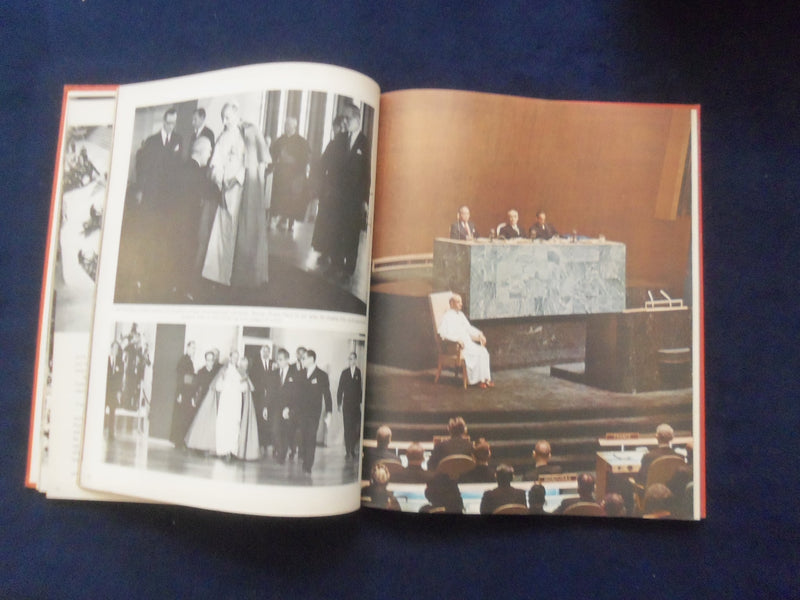 1965 AN INSTRUMENT OF YOUR PEACE HARDCOVER BOOK-U.S. VISIT POPE PAUL VI- KD 8810