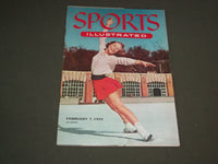1955 FEBRUARY 7 SPORTS ILLUSTRATED MAGAZINE - CAROL HEISS - SP 8722