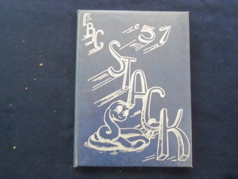 1957 THE BIG STACK ANACONDA HIGH SCHOOL YEARBOOK - ANACONDA, MONTANA - YB 3221