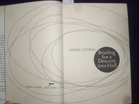 1971 BRIEFING FOR A DESCENT INTO HELL HARDCOVER BOOK BY BORIS LESSING - KD 8947