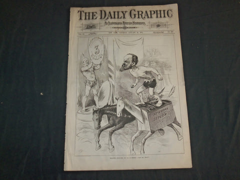 1874 JANUARY 31 THE DAILY GRAPHIC NEWSPAPER - I THINK I CAN DO THAT - NT 7646