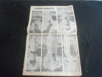 1969 JULY 18 DENVER POST NEWSPAPER - ASTRONAUTS NEAR CRUCIAL MANEUVERS - NP 5855