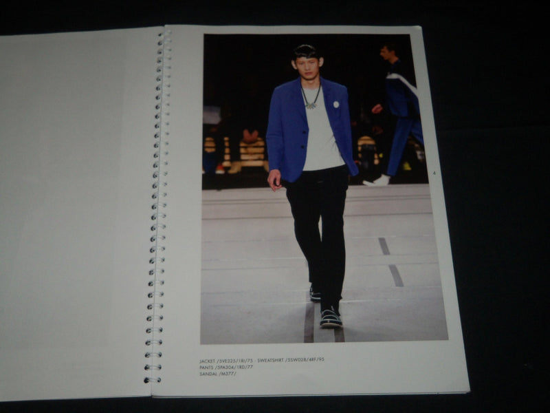 2014 MEN SPRING/SUMMER KENZO PARIS COLLECTION FASHION CATALOG - D 378