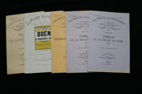 1923-1931 LA PETITE ILLUSTRATION MAGAZINE - FRENCH - LOT OF 45 - O 3691