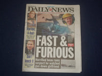 2021 APRIL 16 NEW YORK DAILY NEWS NEWSPAPER- JENNIFER LOPEZ/ALEX RODRIGUEZ SPLIT
