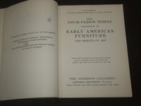 1922 JACOB PAXSON TEMPLE EARLY AMERICAN FURNITURE CATALOG NO. 1626 - J 5216