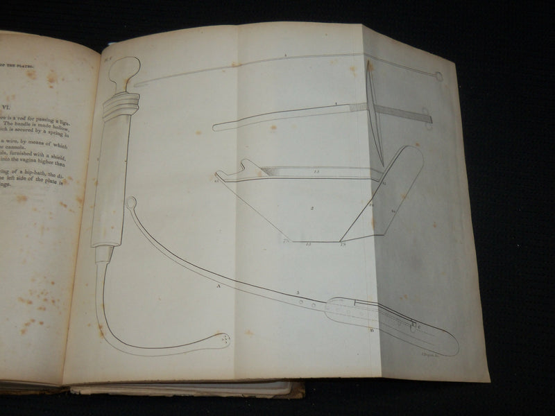 1843 TREATISE ON THE DISEASES OF FEMALES HARDCOVER BOOK - DEWEES M. D. - KD 7487