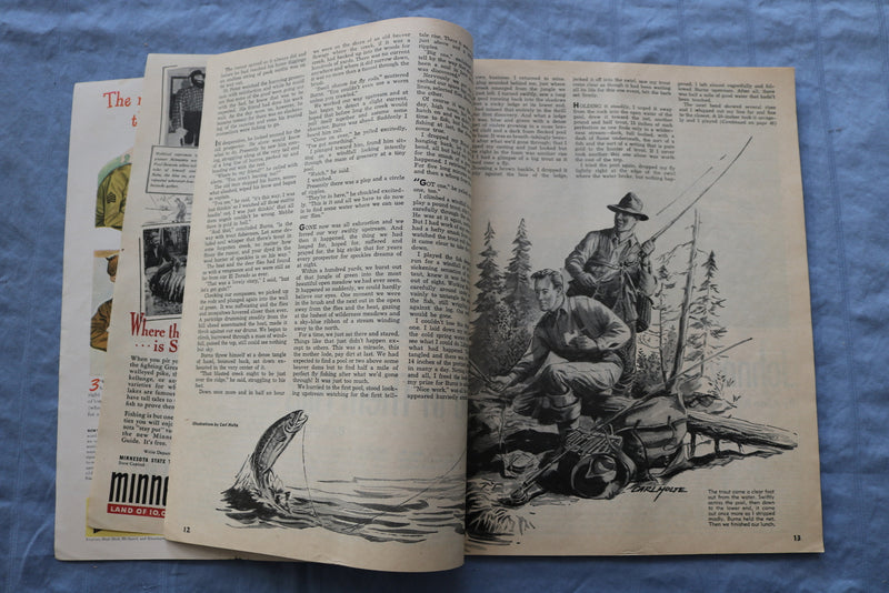 1944 JULY SPORTS AFIELD MAGAZINE - STRANGE ENEMIES OF GAME - ST 1001M