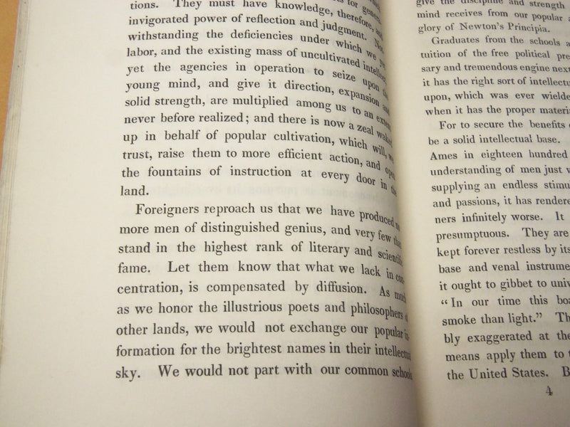 1845 MASSACHUSETTS ANNUAL ELECTION DISCOURSE BY MILTON P. BRAMAN - J 4571