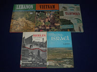 IN PICTURES VISUAL GEOGRAPHY SERIES BOOK LOT OF 11 - GREAT PHOTOS - KD 2418