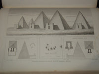1839 L'ARCHITETTURE ANTICA VOLUME BY LUIGI CANINA - EGYPT ARCHITECTURE - Z 275