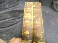 1875 SATURDAY REVIEW 2 BOUND VOLUMES - COMPLETE YR- PUBLISHED IN LONDON - R 1075