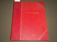 1975 FOR RICHARD A SERMON BY REV. JOHN ANDREW BOOK - KD 4495