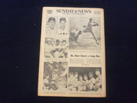 1960 APRIL 24 NEW YORK SUNDAY NEWS NEWSPAPER -POLARIS ATOMIC SUBMARINES- NP 6772