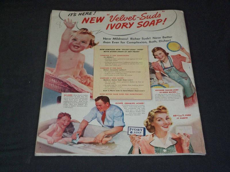 1941 AUGUST WOMAN'S HOME COMPANION MAGAZINE - ILLUSTRATIONS STORIES ADS - F 381
