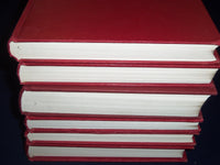 1974-1979 BOOK AUCTION RECORDS LOT OF 6 VOLUMES 72-76 + GENERAL INDEX - KD 3173