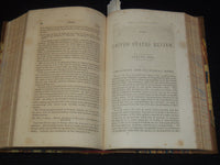 1853-1854 THE UNITED STATES REVIEW BOUND VOLUME NO. 2 - NEW YORK - KD 9524