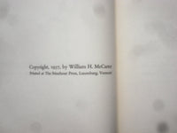 1957 THE HANOVER SCENE HARDCOVER BOOK - AUTOGRAPHED BY WILLIAM MCCARTER- KD 8521