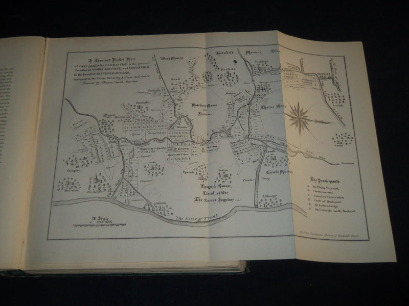 1882 THE LEVEL OF HATFIELD CHACE & PARTS ADJACENT VOLUME - JOHN TOMLINSON- Z 109