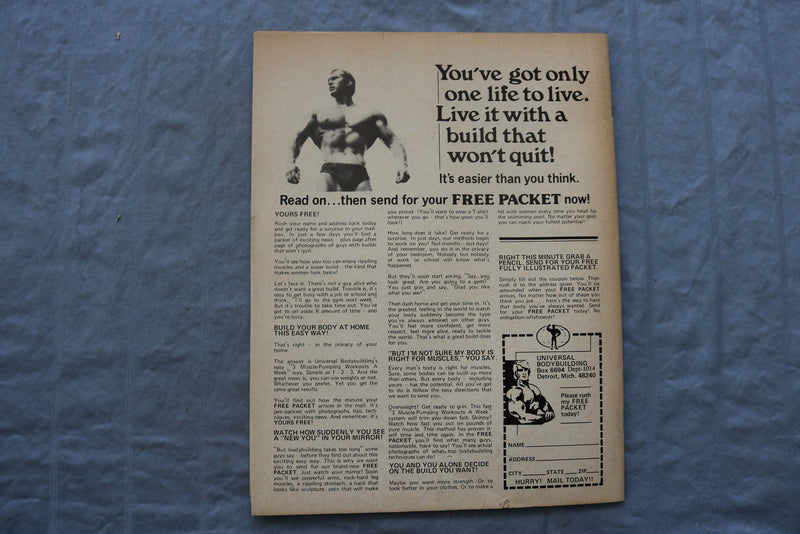 1983 DEC DETECTIVE DRAGNET MAGAZINE - RAPIST LIKED HEADLESS COVER - ST 6921K