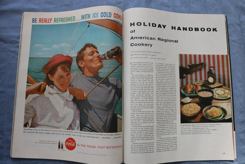 1959 MAY HOLIDAY MAGAZINE - GERMANY - LOUSIVILLE AT DERBY TIME - SP 4786W