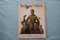 1919 JAN 25 THE LITERARY DIGEST MAGAZINE - BIGGEST MAN IN TOWN COVER - E 26614