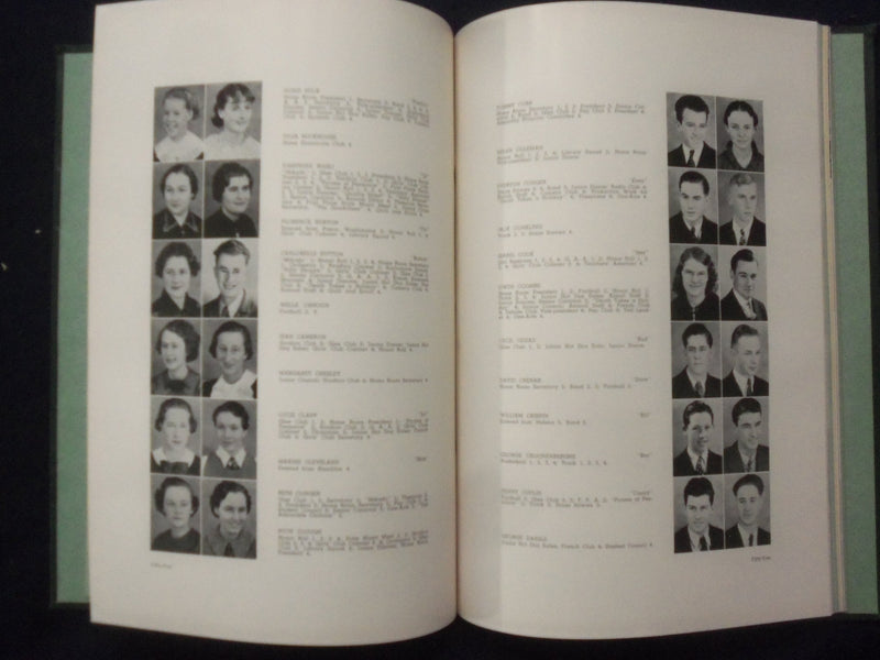 1937 THE BITTER ROOT MISSOULA COUNTY HIGH SCHOOL YEARBOOK-MISSOULA, MO - YB 3325