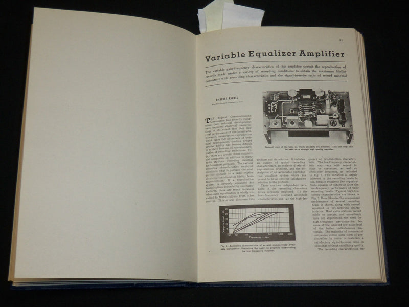 1950'S ELECTRONICS ENGINEERING MANUAL BOOK VOLUME NO. 3 - KD 6360