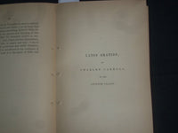 1853 MAY 24 REV. JAMES WALKER HARVARD PRESIDENT INAUGURATION ADDRESS - J 4382