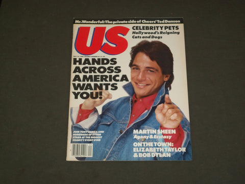 1986 MAY 19 US MAGAZINE - TONY DANZA COVER - B 3869