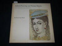 1976 INDIAN DRAWINGS AND PRINTED SKETCHES HARDCOVER BOOK - GREAT PRINTS - D 349