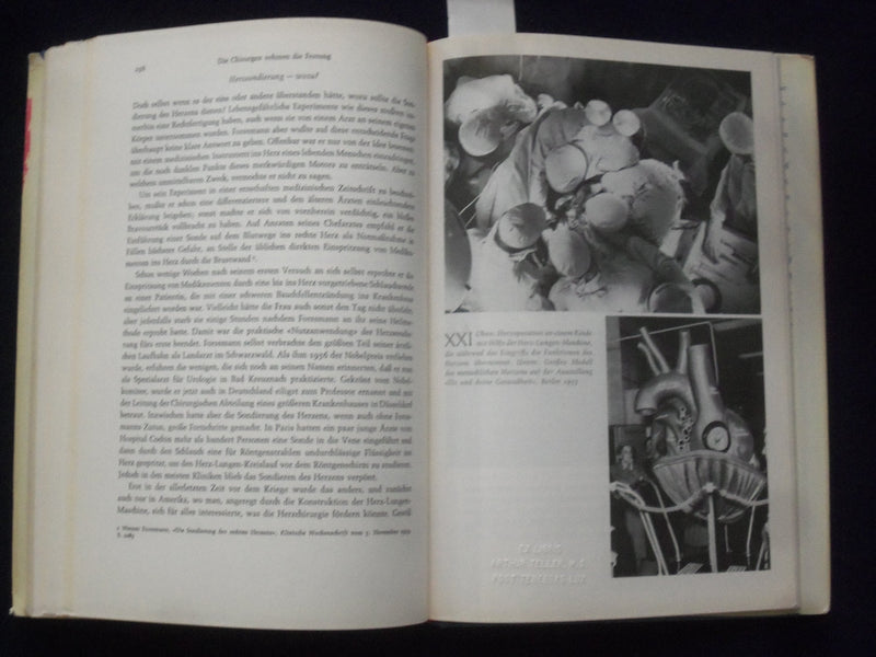 1959 EINE WELT - GESCHICHTE DES HERZENS HARDCOVER BOOK - MORUS- GERMAN - KD 9013