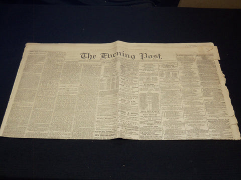 1864 NOVEMBER 9 THE EVENING POST NEWSPAPER - LINCOLN ELECTED - ATLANTA- NP 4252J