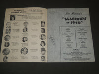 1946 KEN MURRAY'S BLACKOUTS PROGRAM - GREAT PHOTOS - BOB HOPE - J 2166