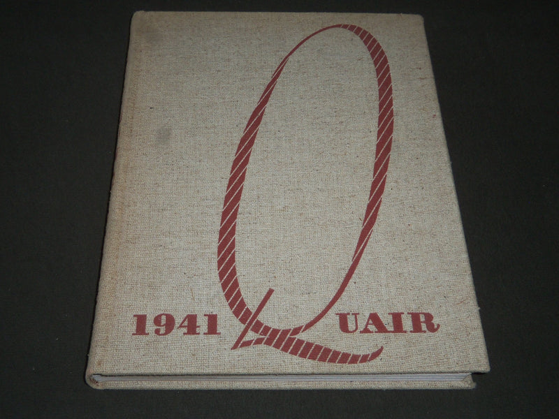 1941 QUAIR NEW JERSEY COLLEGE FOR WOMEN YEARBOOK - NEW BRUNSWICK NJ - YB 1088