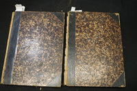 1890'S PETIT JOURNAL POUR RIRE FRENCH MAGAZINE VOLUMES LOT OF 2 - VOLUME 1 NO. 1