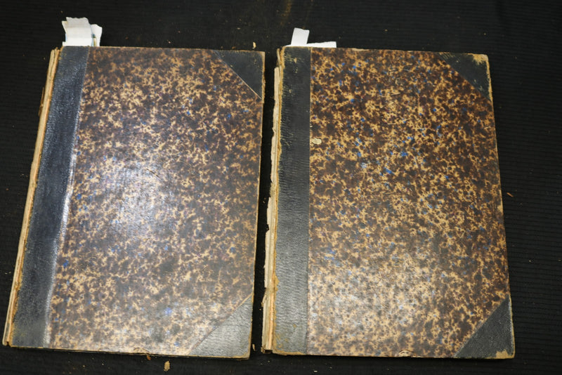 1890'S PETIT JOURNAL POUR RIRE FRENCH MAGAZINE VOLUMES LOT OF 2 - VOLUME 1 NO. 1