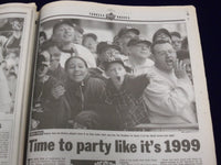 1999 OCT 28 NY DAILY NEWS YANKS VS BRAVES 25TH WORLD SERIES LOT OF 19 - NP 1135