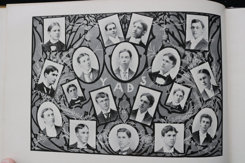 1896 MAY THE PRINCETONIA PRINCETON HIGH SCHOOL YEARBOOK- PRINCETON, IL - YB 3487