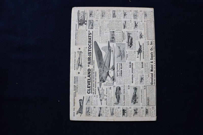 1938 JULY MODEL AIRPLANE NEWS MAGAZINE - BOEING 