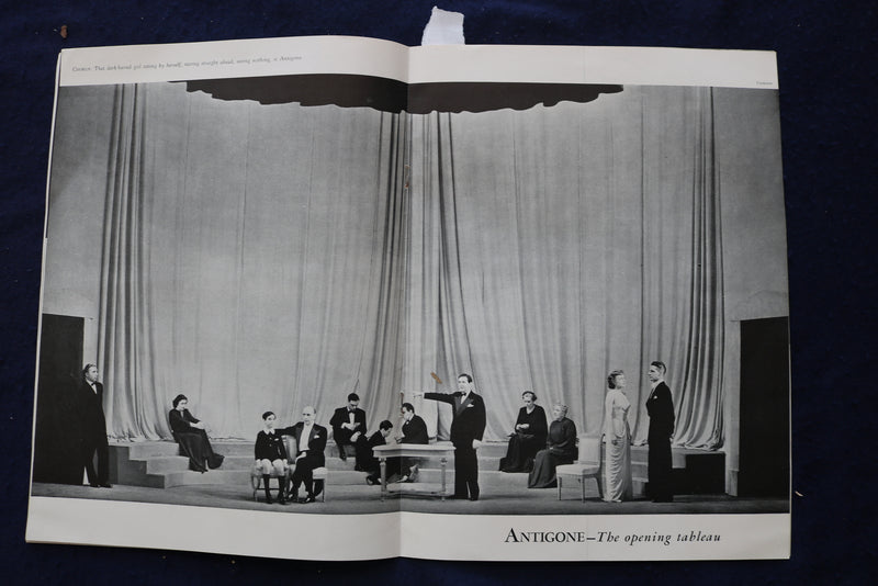 1940'S KATHERINE CORNELL - ANTIGONE AND CANDIDA - PROGRAM - K 1681