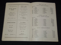 1949 NEW JERSEY STATE BOWLING TOURNAMENT PROGRAM - MORRIS COUNTY - J 7896