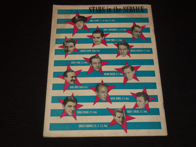 1942 NO. 2 HOLLYWOOD WHO'S WHO MAGAZINE - SHIRLEY TEMPLE COVER - E 12393