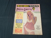 1974 JANUARY THE NATIONAL POLICE GAZETTE MAGAZINE - BIKINI BOMBSHELLS - B 5793